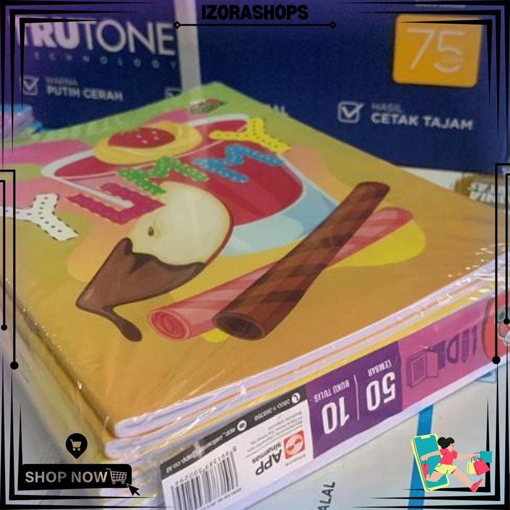 

Dodo Buku Tulis Isi 30 Lembar (1 Pack Isi 10 Pcs) D Promo 4.4