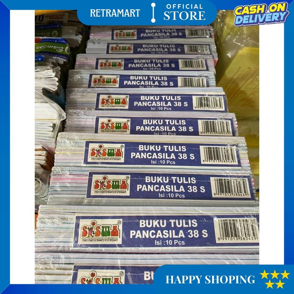 

Buku Tulis Okey 38 - Cover Polos (10Buku/Pack) D Sale
