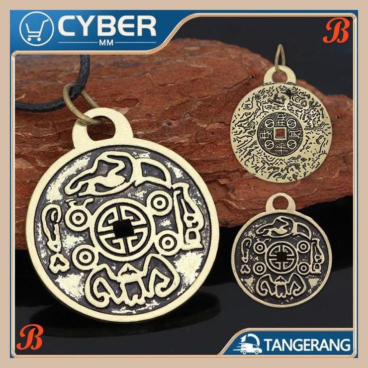 [CBM] MONEY AMULET ASLI ZINC ALLOY KALUNG KEBERUNTUNGAN CHINA / KALUNG HOKI CHINA / KALUNG FENG SHUI