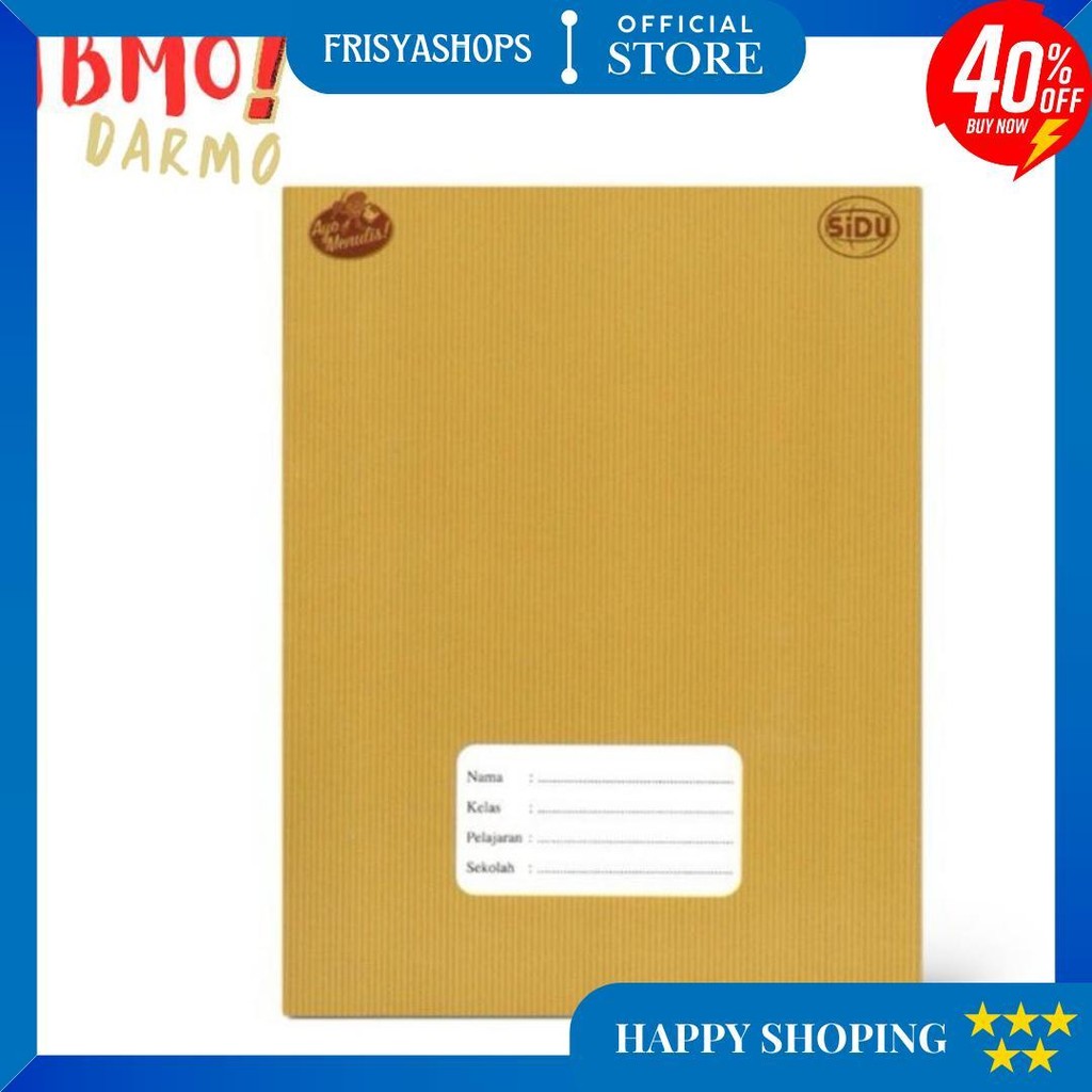

Tbmo (New) Buku Tulis Sinar Dunia Sidu Kraft 40 Lembar (1 Pack Isi 10 Buku) D Sale