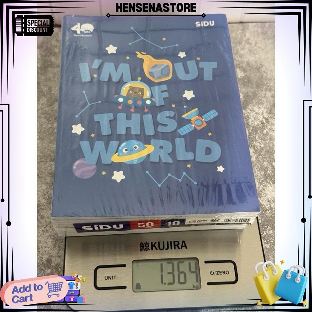 

(10Buku) Buku Tulis Sidu 58 Lembar D Gratis Ongkir