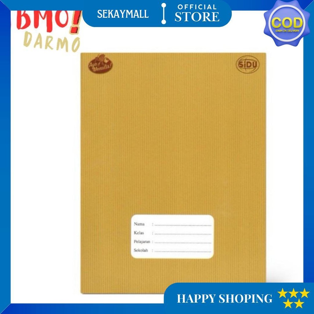 

Tbmo (New) Buku Tulis Sinar Dunia Sidu Kraft 40 Lembar (1 Pack Isi 10 Buku) D Termurah