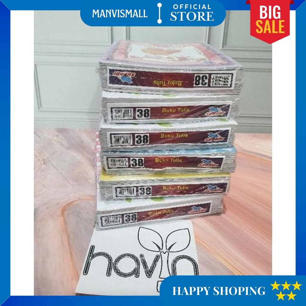 

(((Baca Keterangan Barang!!!))) (10Pc) Buku Tulis Murah Gambar 38 Lembar D Sale