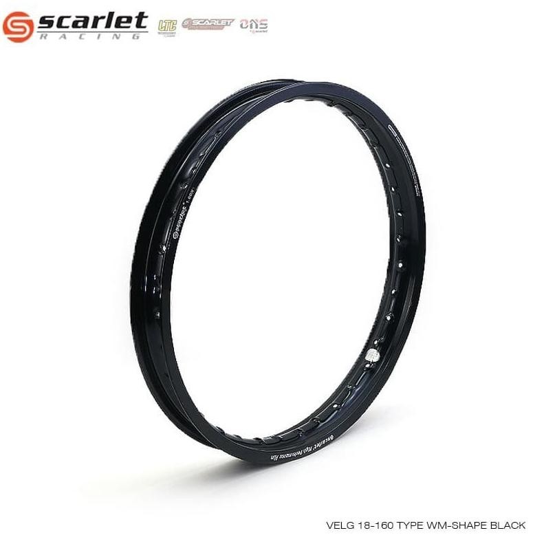 Scarlet Racing - Velg Pelek Rim Alloy Ring 18 160