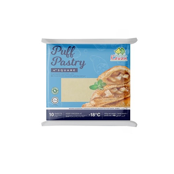 

KW PUFF PASTRY SQUARE 400 GR
