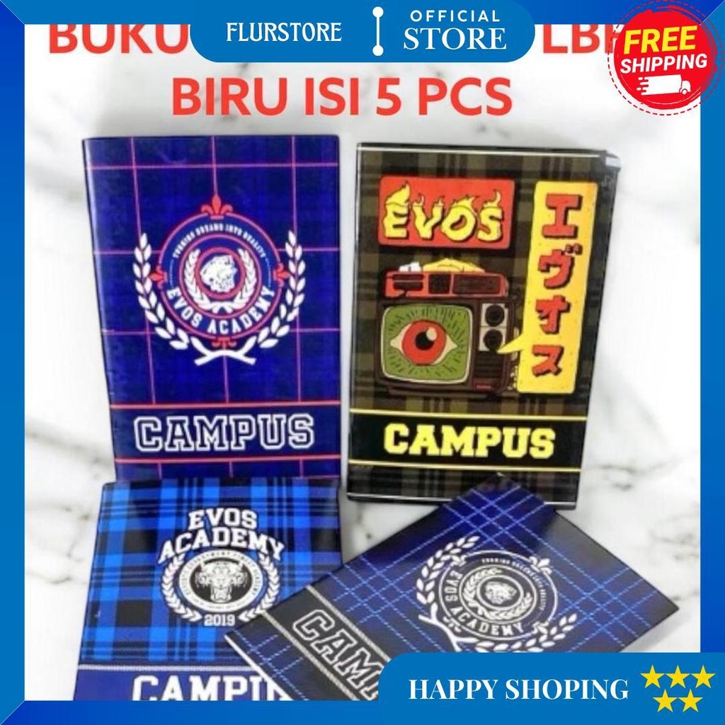 

Buku Tulis Campus Panjang Ekonomis Biru 42 Lembar Isi 5 Buku Boxy D Terlaris