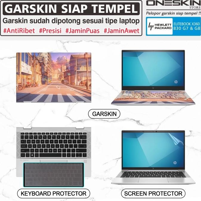 garskin laptop screen keyboard protector hp elitebook x360 830 g7 g8