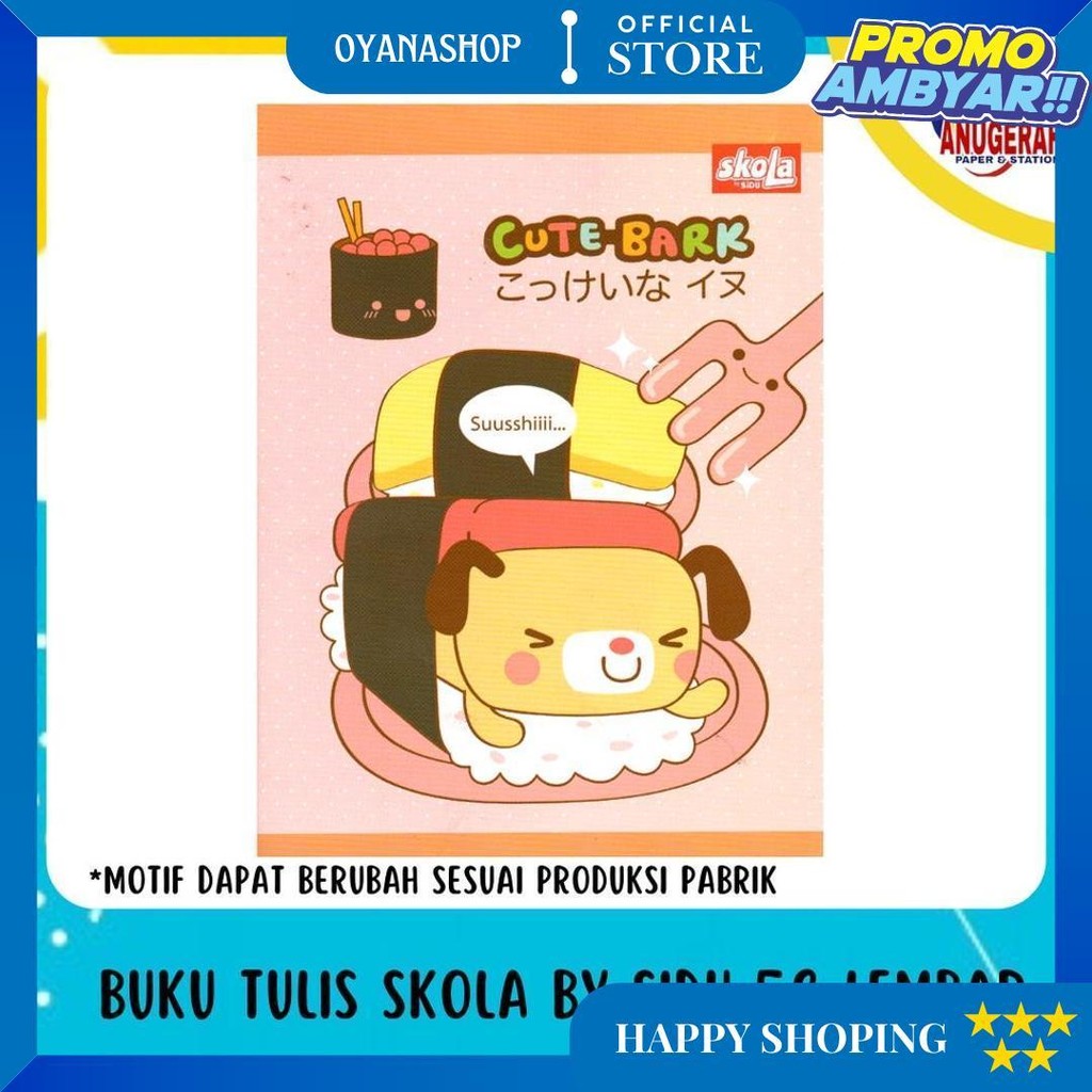 

Buku Tulis Skola By Sidu 58 Lembar (Pak) D Sale
