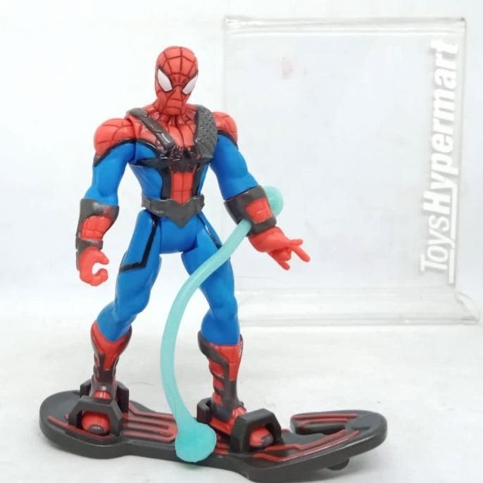 ORIGINAL Marvel Spiderman Skateboard 3.75 Inch Hasbro