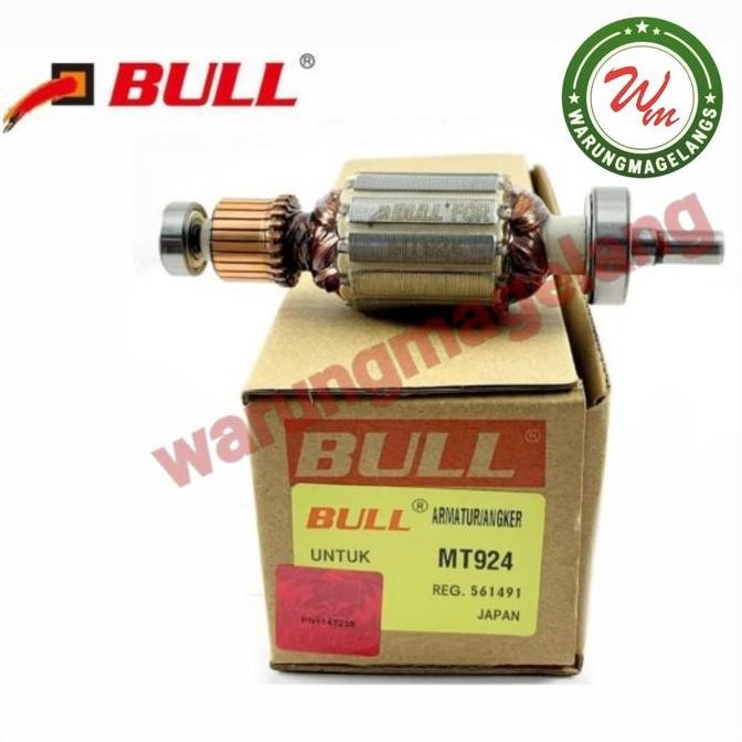 ARMATURE ANGKER BULL FOR AMPLAS ORBITAL SANDER MAKTEC MT924 MT 924 922 ORIGINAL DAN TERPERCAYA