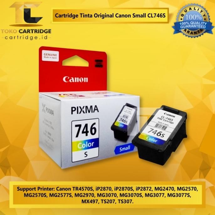 Cartridge Original Box PG745s CL746s Printer Canon MG2570S TR4570S