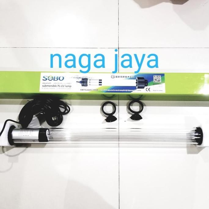 tersedia lampu uv anti lumut kolam sobo pl-uv 75 watt 75watt free bubble wrap
