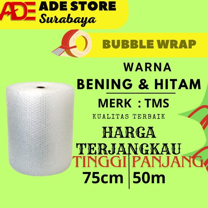 

tersedia bubble wrap 75cm x 50m