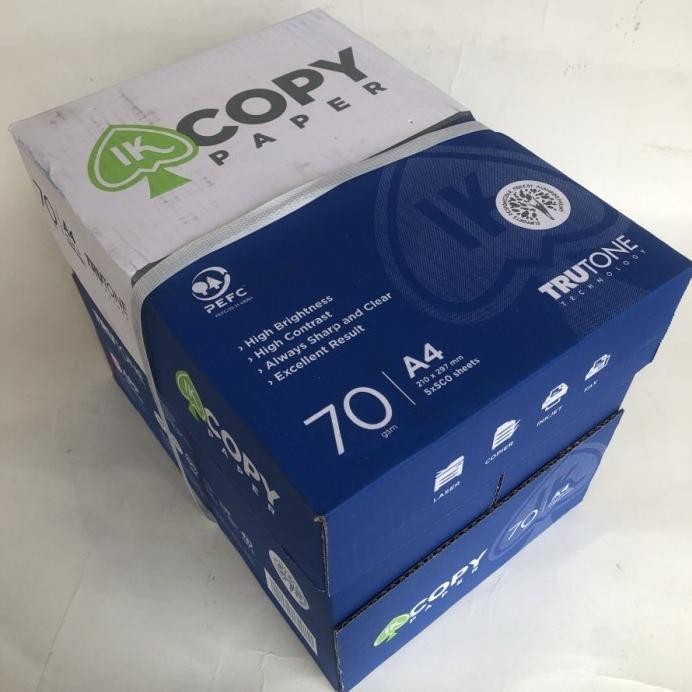 

Kertas HVS IK A4 70gram Copy Paper murah