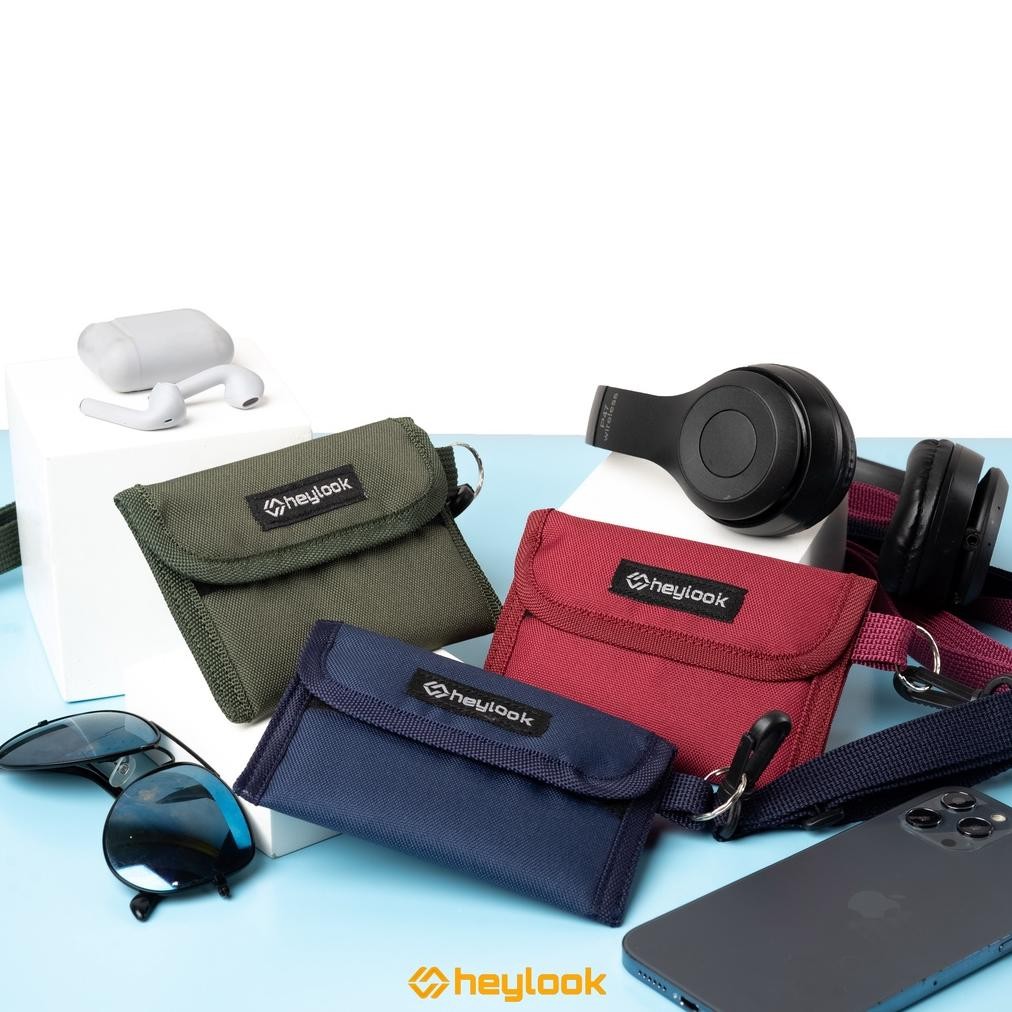 HEYLOOK Official - Sling Pouch YUJI Pouch Wallet Dompet Koin Dompet Coin Kartu HEYLOOK