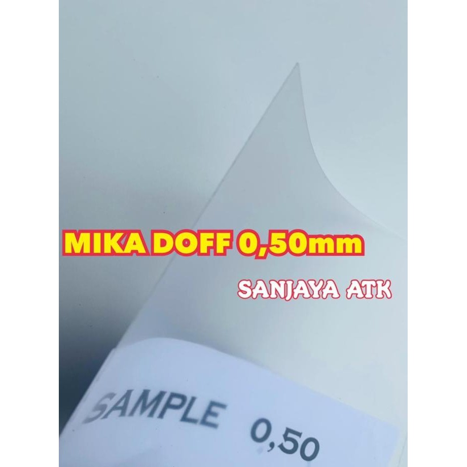 

Mika doff 0,5 MM A3 isi 50 lembar murah