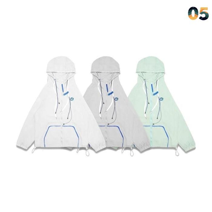 original ader error ae patch windbreaker hoodie