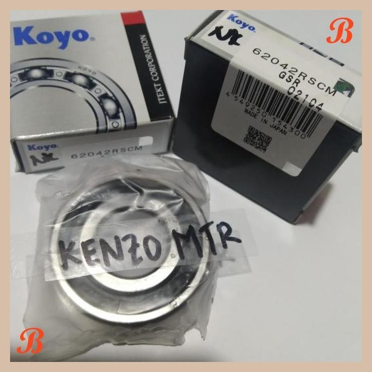 [KZM] ASLI JEPANG BEARING LAHER 6204 62042RSCM RODA DEPAN CARRY EXTRA LUAR