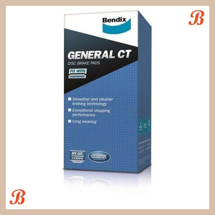 [SMM] BENDIX KAMPAS REM DEPAN BRAKEPAD DB383 GCT DAIHATSU CHARADE
