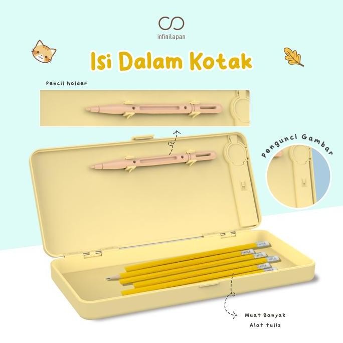 

Kotak Imajinasi: Kotak Pensil Karakter dan Papan Coret Kreatif Anak | Kotak Pensil Imajinasi dengan Digital Pad Edukasi Mainan Papan Gambar Anak Alat Toys