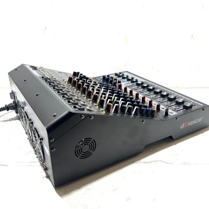 Promo Power Mixer Speaker Dbvoice Tornado 10 Pro