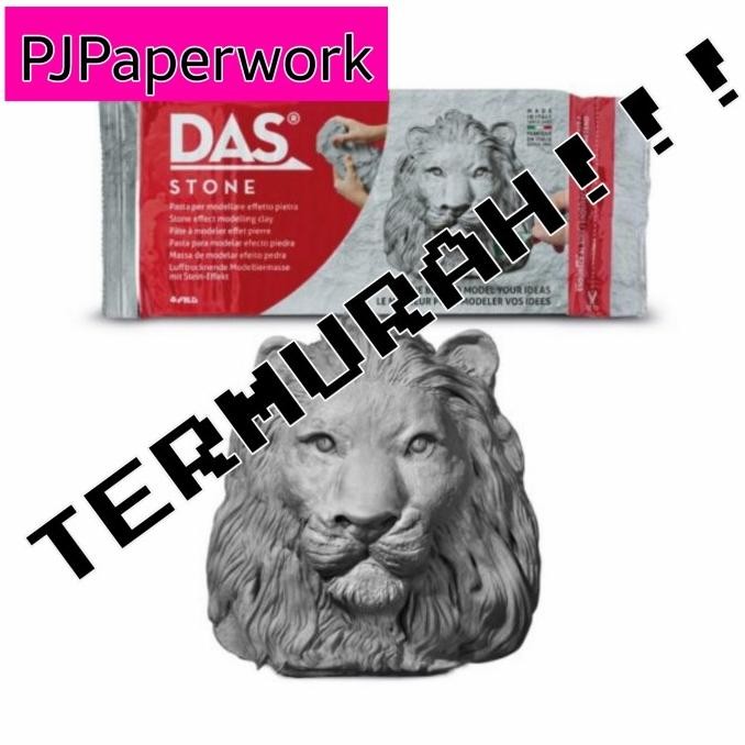 

Clay DAS STONE GREY 1 KG NEW PRODUCT/Tanah liat abu-abu 1000 gram