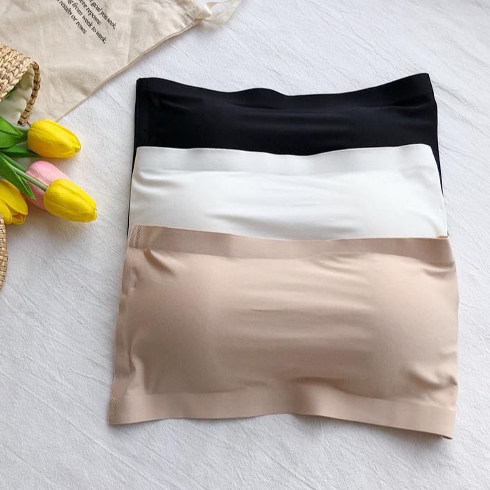 Seamless Crop Top / Kemben Seamless / Kemben Crop Wanita / Kemben Pakaian Dalam Wanita
