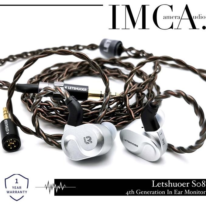 Promo Letshuoer S08 4Th Generation Planar Magnetic Driver Iem Earphone
