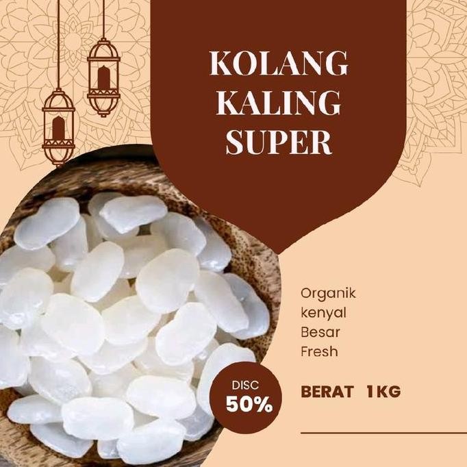 

Kolang Kaleng Kering Super Neto 1 Kilo Goreng - Produk Alami untuk Kesehatan Tubuh - Food, Snacks New