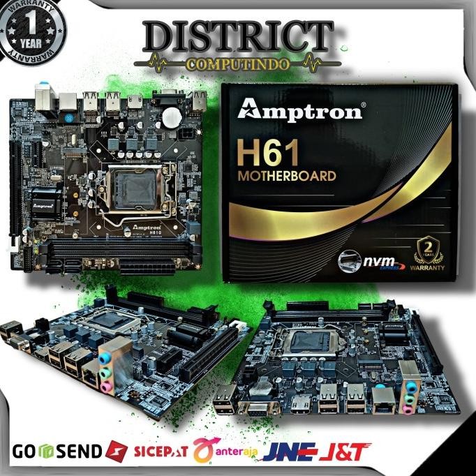 TERLARIS - motherboard h61 amptron lga1155