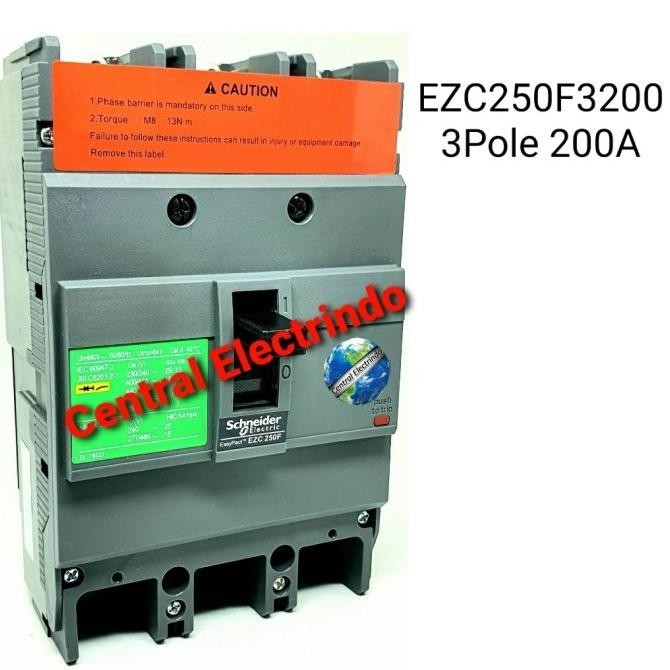 Mccb Schneider Ezc250F 200A