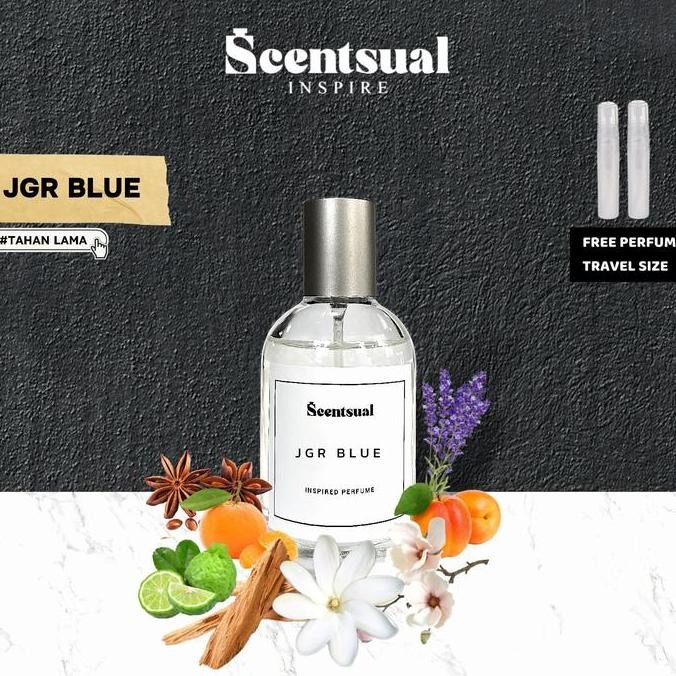 Jual Murah Scentsual Jgr Blue Parfum Edp - Platinum Dan Gold 10/20/30/50 Ml Wangi Perfume Extrait Pr