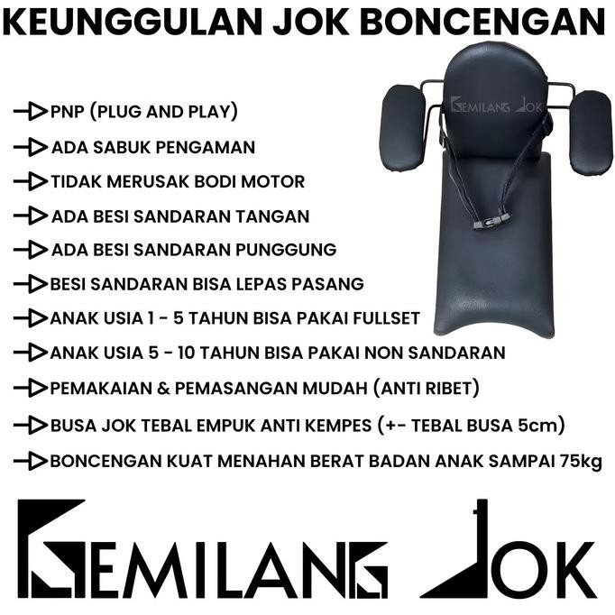 BONCENGAN ANAK MOTOR BEBEK