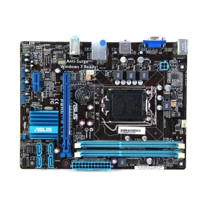 TERBARU - Motherboard Asus P8H61-M LX Soket LGA 1155 GARANSI 1 TAHUN