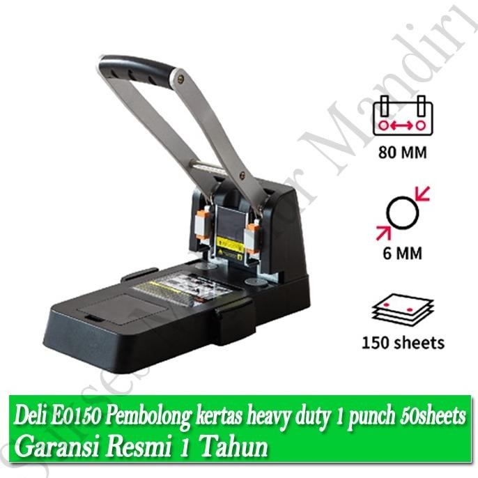 

DELI PEMBOLONG KERTAS HEAVY DUTY 1 PUNCH 150SHEETS TEKANAN LEBIH RINGA ORIGINAL DAN TERPERCAYA