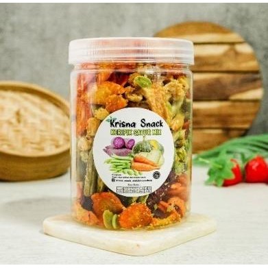 

Kripik Sayur Mix 800 Ml Cemilan Sehat Tanpa di Goreng DS