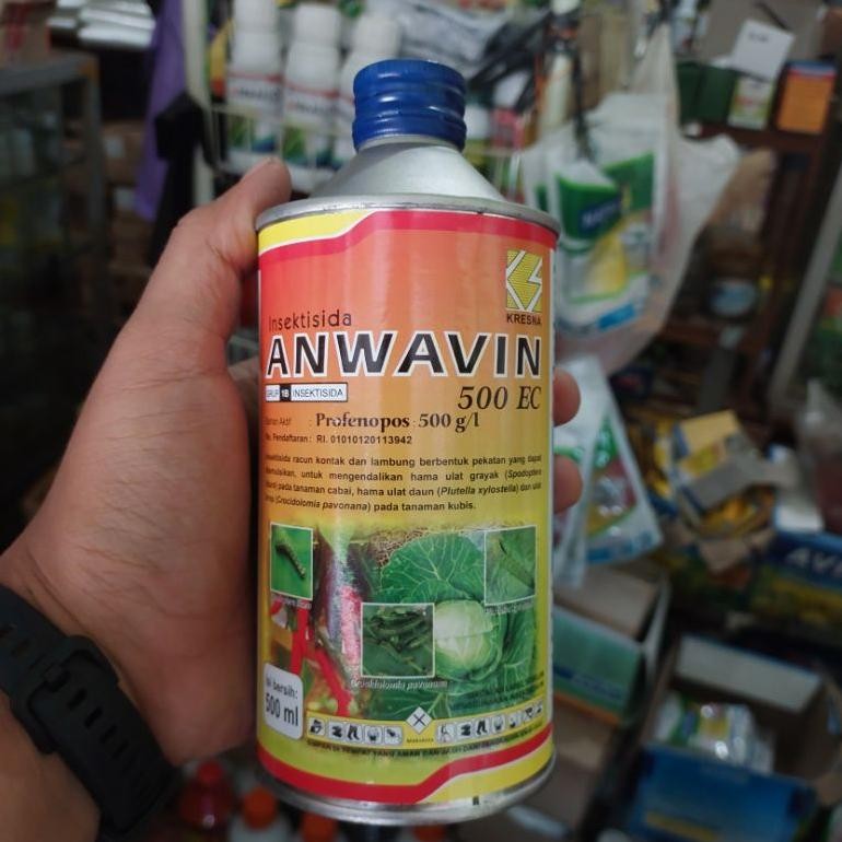 Insektisida Anwavin 500 EC 500 ML Pengendali Ulat Grayak