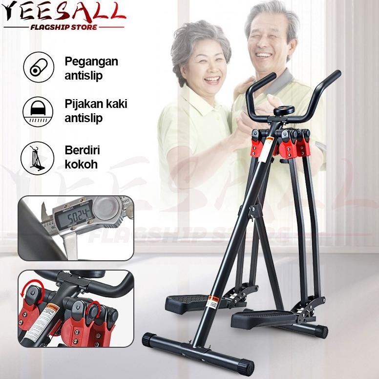 Freestyle glider alat olahraga fitness cardio