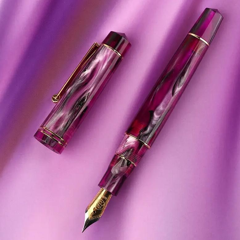 

Moonman M800 Acrylic Luxury Fountain Pen Bock F Nibs Writing Ink Pen High-End Gift Pen For Business Office Writing Supplies