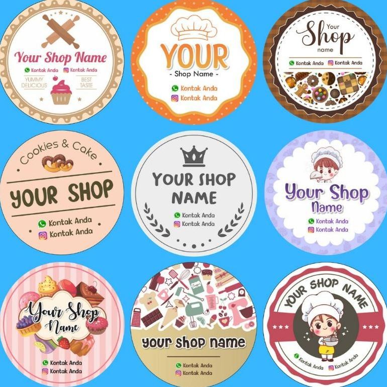 

Yl-24 Gj-46 Sticker Label Makanan Murah Crhomo Dan Vynil Tanpa Minimal Order (Bisa Desain Sendiri) Termurah