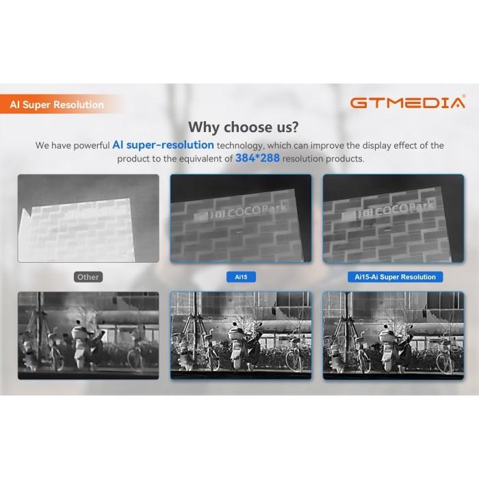 Gtmedia Hawkeye Ai15 Thermal Imaging Monocular Teropong Malam Original Dan Terpercaya