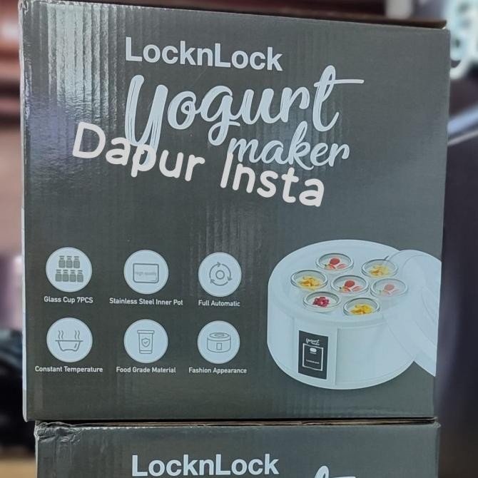 Grosir Lock N Lock Yogurt Maker Original Asli Lock & Lock Food Grade, Stainless Inner Pot Locknlock 