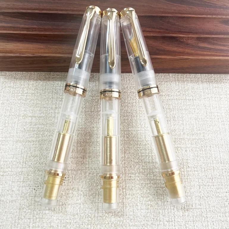 

Admok M800 Acrylic Piston Fountain Pen Bock/Schmidt Soft Smooth No.6/35# Nib Inking Students Writing Gift Pens
