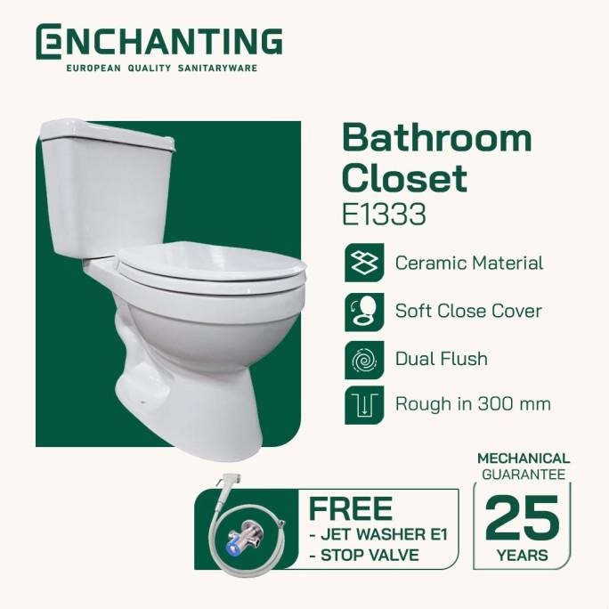 Promo Toilet / Kloset Duduk Europe Enchanting E1333