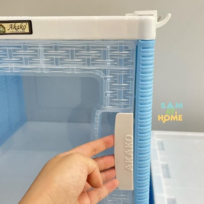 Rak Piring Akako / Kotak Box Susun - Lemari Dapur Plastik Premium Original