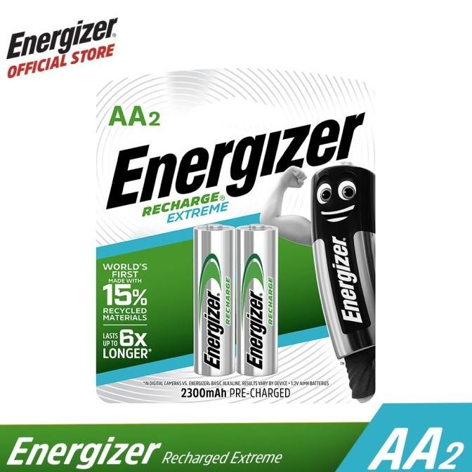 TERSEDIA Baterai ENERGIZER RECHARGEABLE AA dan AAA
