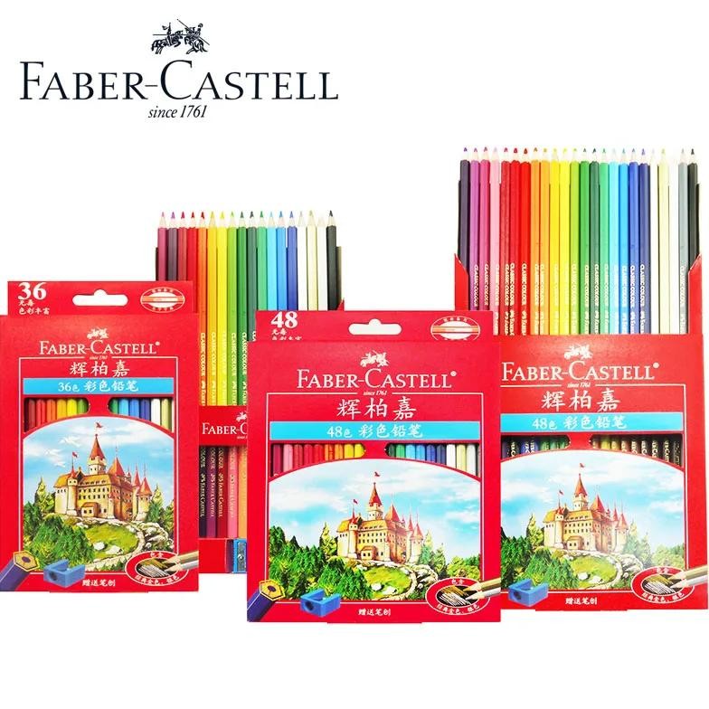 

Faber Castell Oil Colored Pencils Professional Hand Drawn Beginner Lead Sketch Art Supplies