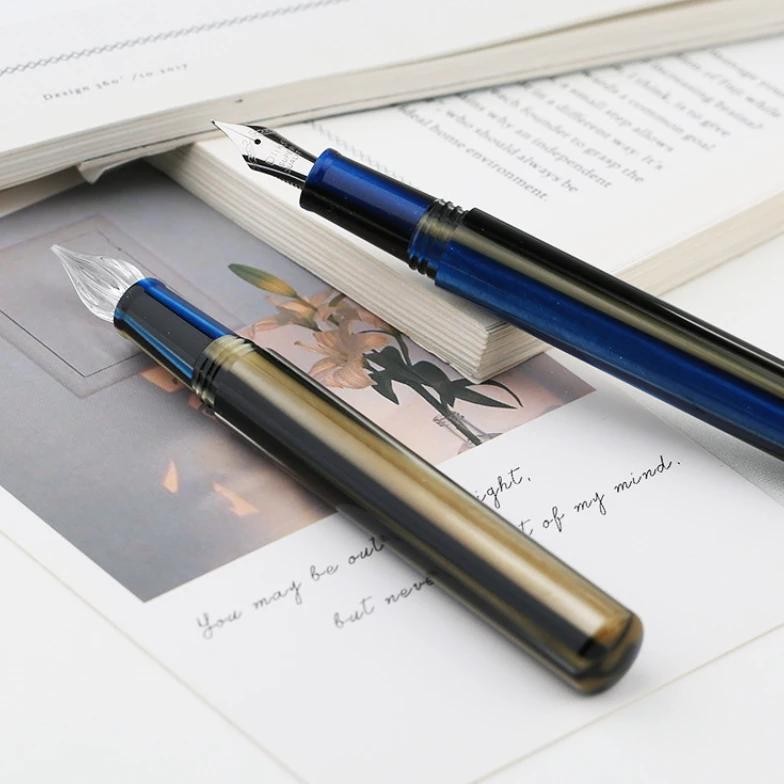

Majohn Final Maker N6 Pen Dipped In Water Pen Dipped In Ink Absorbing Ink Student Writing Practice Glass Pointed Iridium Goldpen