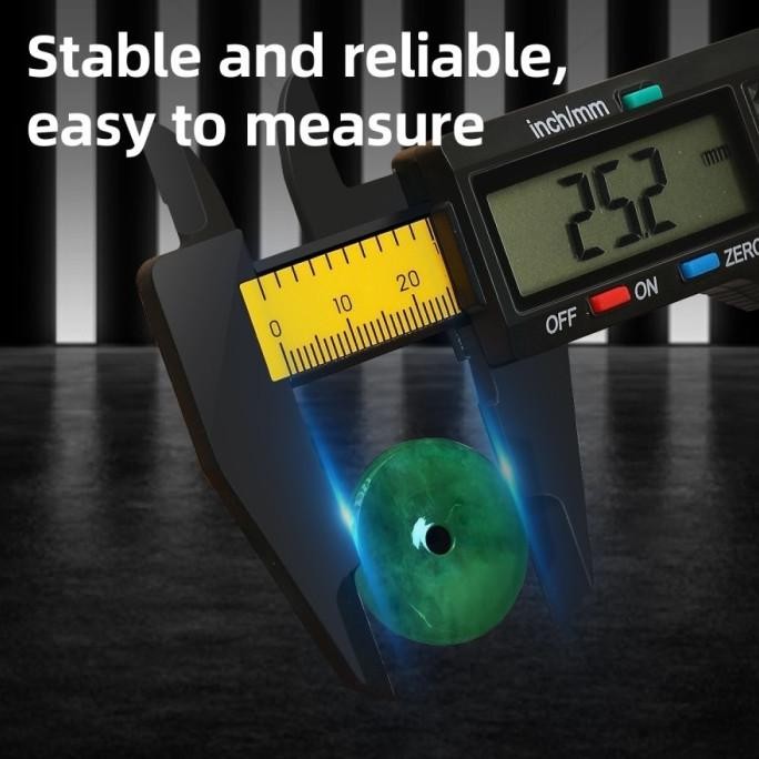 DELI VERNIER DIGITAL CALIPER JANGKA SORONG SIGMAT SKETMAT KALIPER DIGITAL 150MM