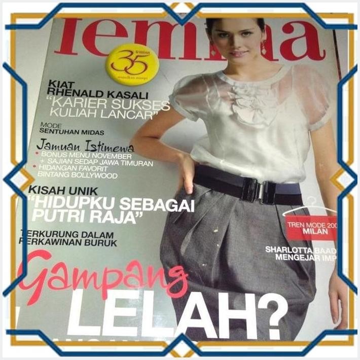 [4PE] MAJALAH FEMINA TAHUN 2007 COVER SHARLOTTA